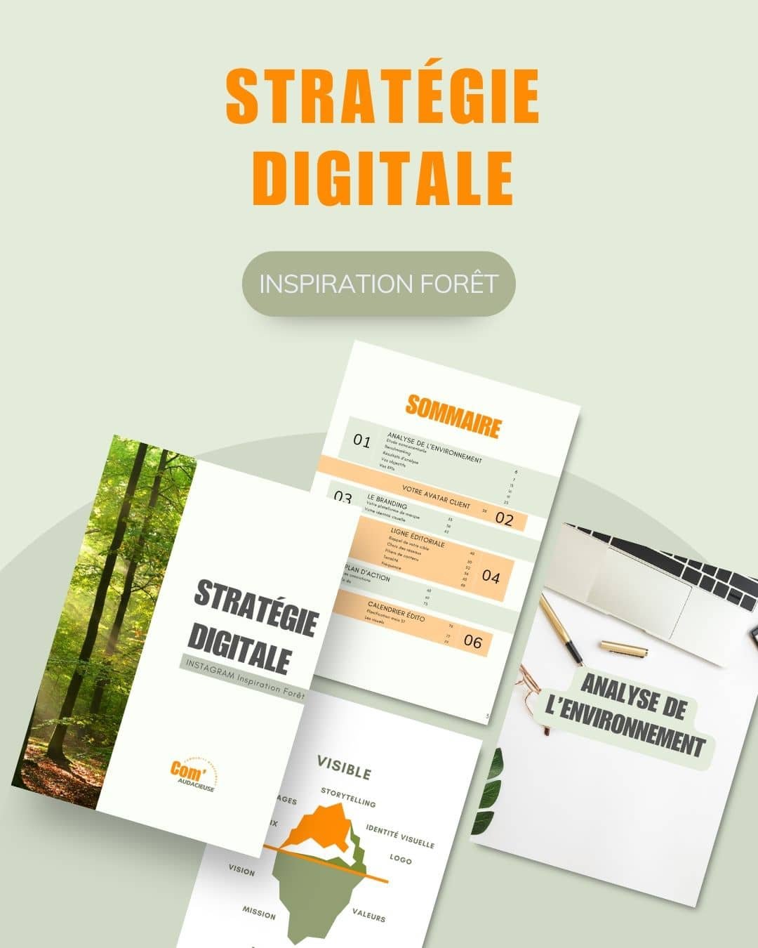 Stratégie digitale pour Inspiration Forêt